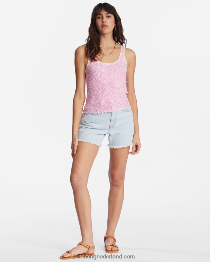 Billabong vrouwen tot zonsopgang tanktopvrolijk roze 4D20H2126