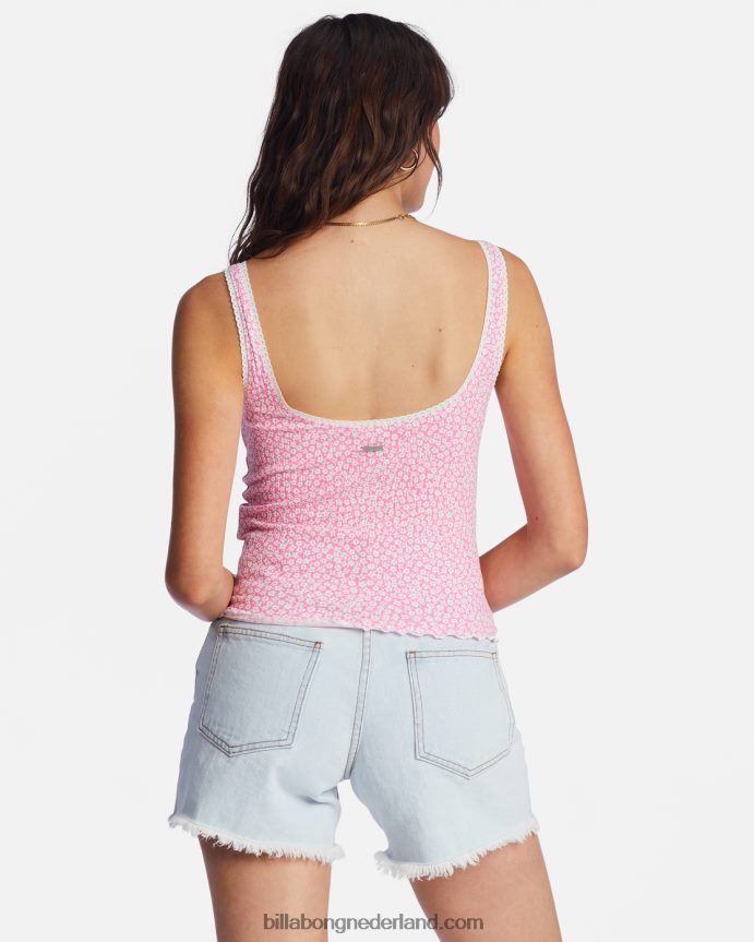 Billabong vrouwen tot zonsopgang tanktopvrolijk roze 4D20H2126