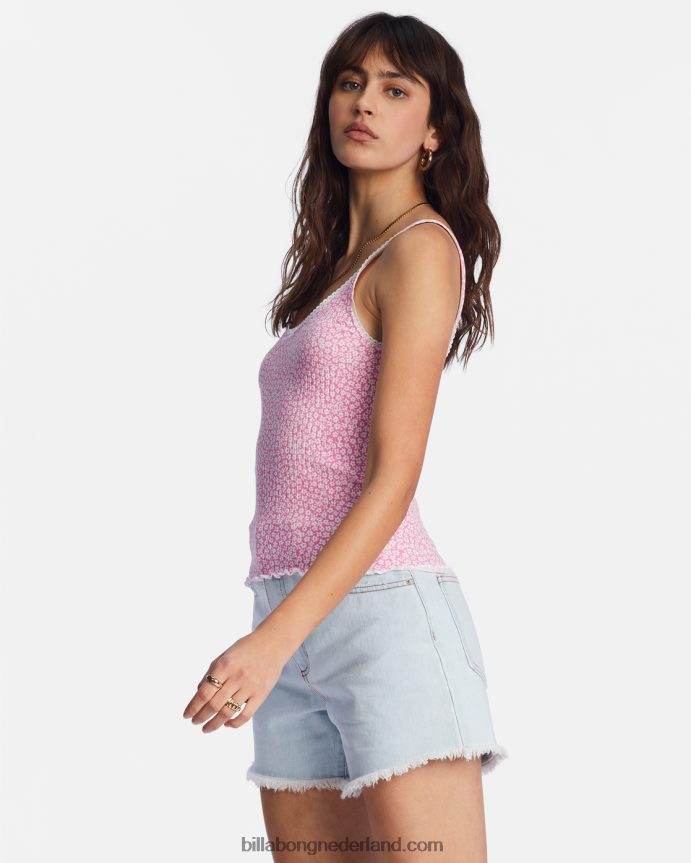 Billabong vrouwen tot zonsopgang tanktopvrolijk roze 4D20H2126