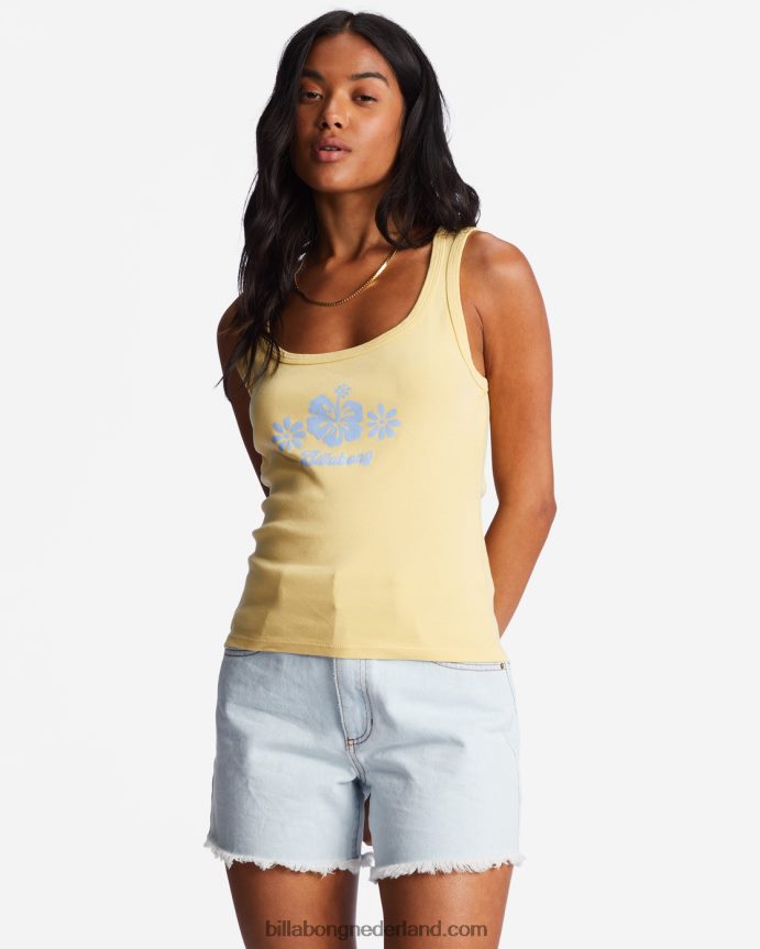 Billabong vrouwen zoveel mahalo tanktopze is zonnig 4D20H2114