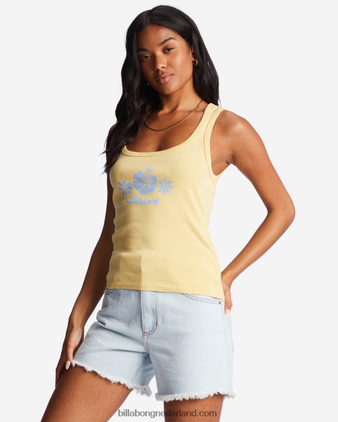 Billabong vrouwen zoveel mahalo tanktopze is zonnig 4D20H2114
