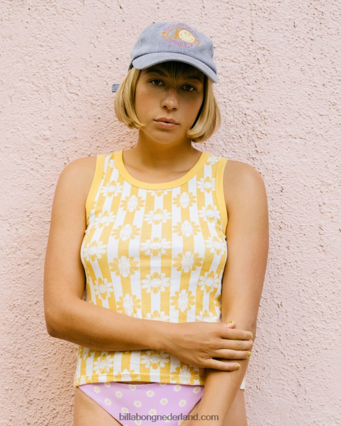 vrouwen billabong x smiley kleine smiley tanktophelderdere dagen 4D20H2147