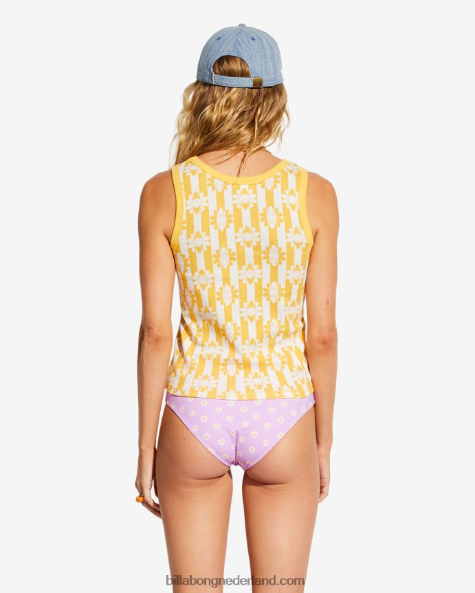 vrouwen billabong x smiley kleine smiley tanktophelderdere dagen 4D20H2147