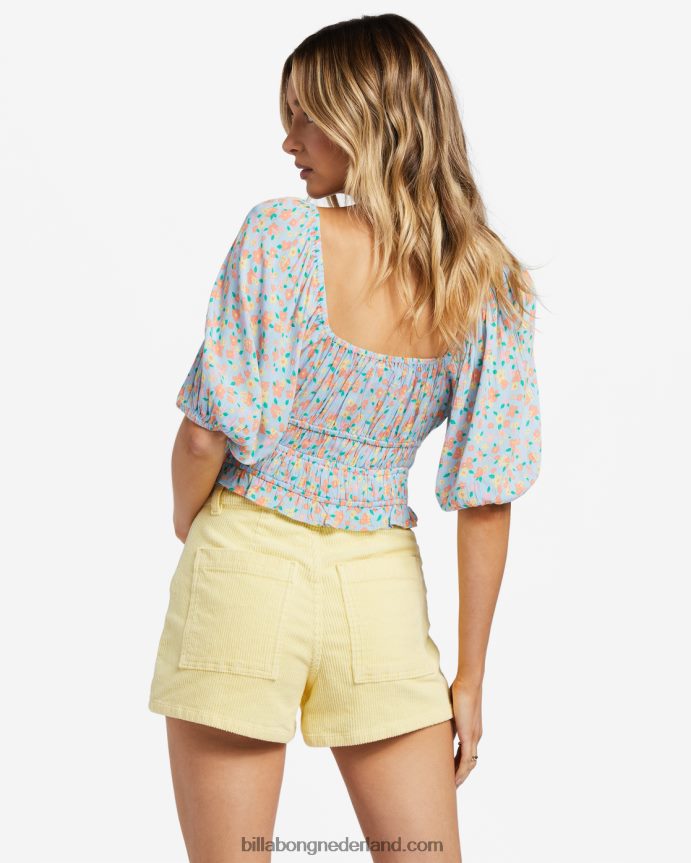 Billabong vrouwen blijf dromen crop topzomerse hemel 4D20H1870