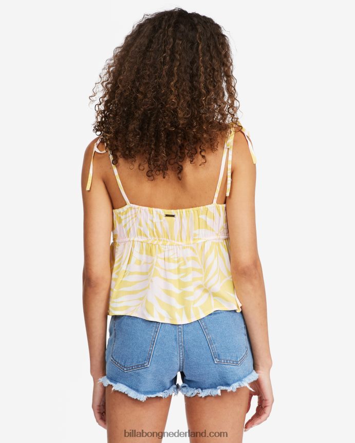 Billabong vrouwen hallo daar cropped cami topzonnestraal 4D20H2341