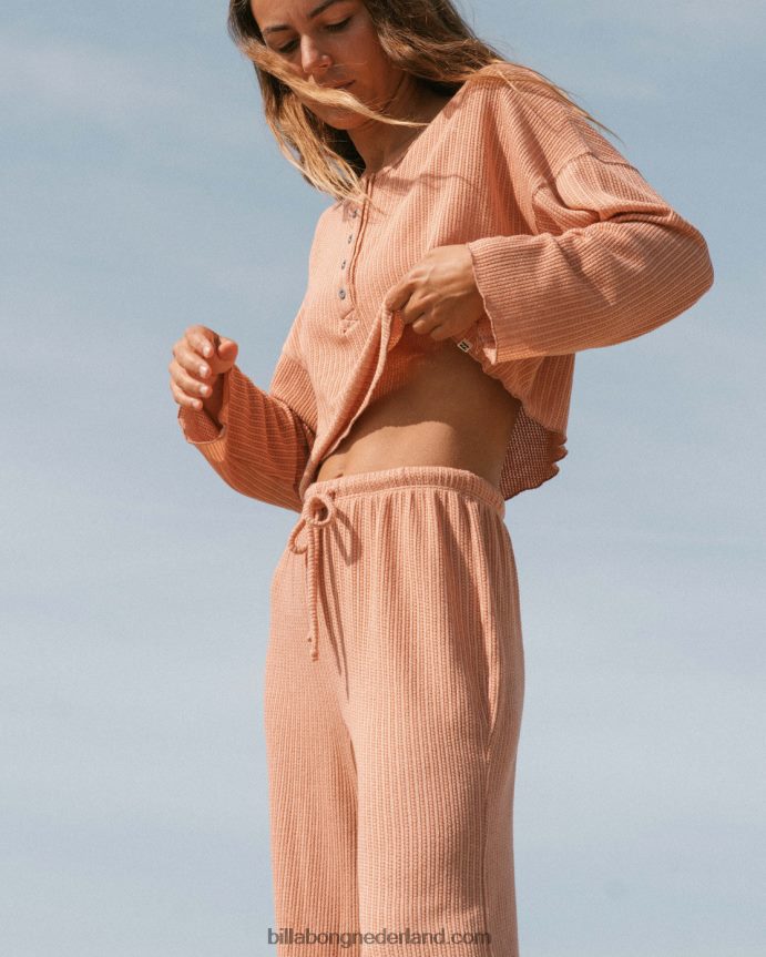 Billabong vrouwen kom maar weer gezellig loungetopgewassen baksteen 4D20H2141