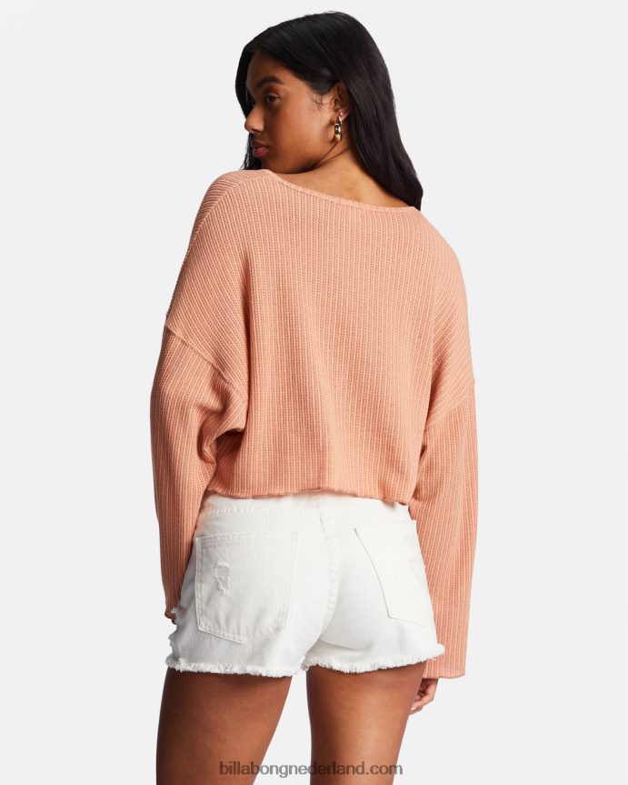 Billabong vrouwen kom maar weer gezellig loungetopgewassen baksteen 4D20H2141