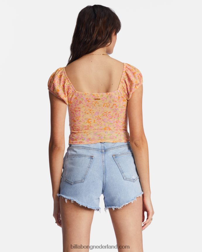 Billabong vrouwen mooie zoete crop topperzik punch 4D20H2168