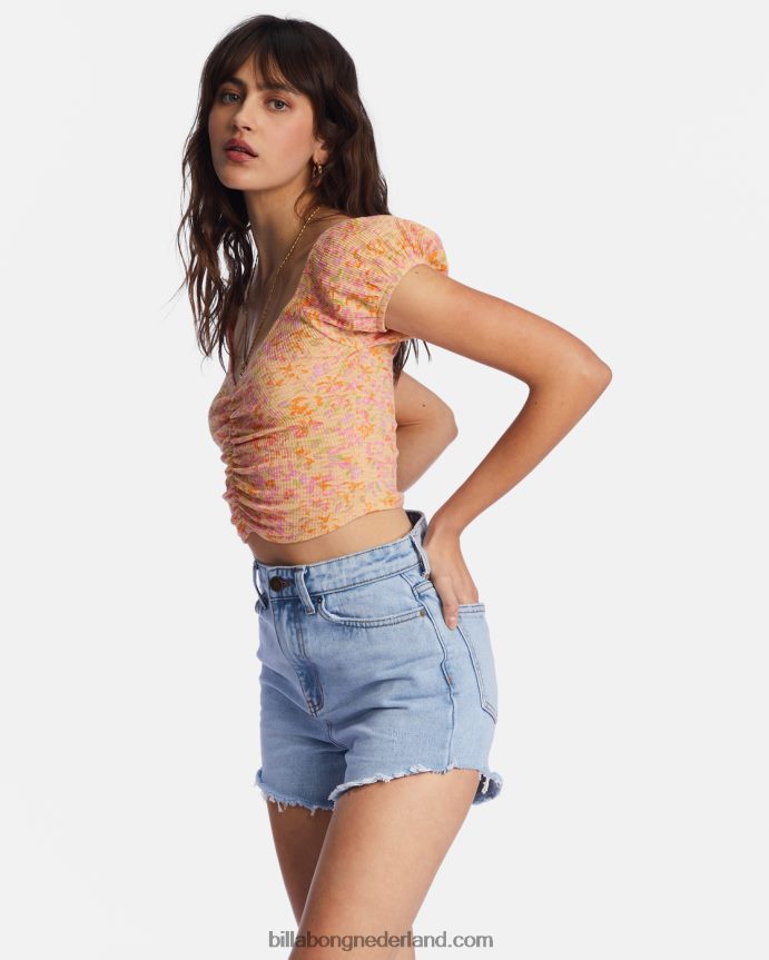 Billabong vrouwen mooie zoete crop topperzik punch 4D20H2168