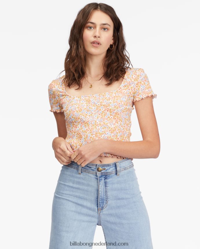 Billabong vrouwen vierkante gebreide topmulti 4D20H2276