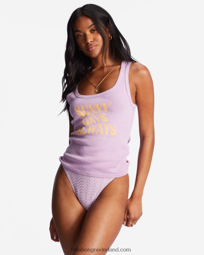 Billabong vrouwen zonnige dagen tanktoplila droom 4D20H2122