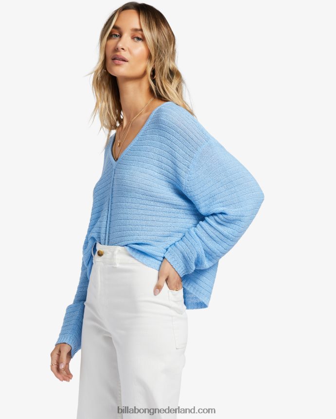 Billabong vrouwen elke dag pulloverblauwe roes 4D20H1847