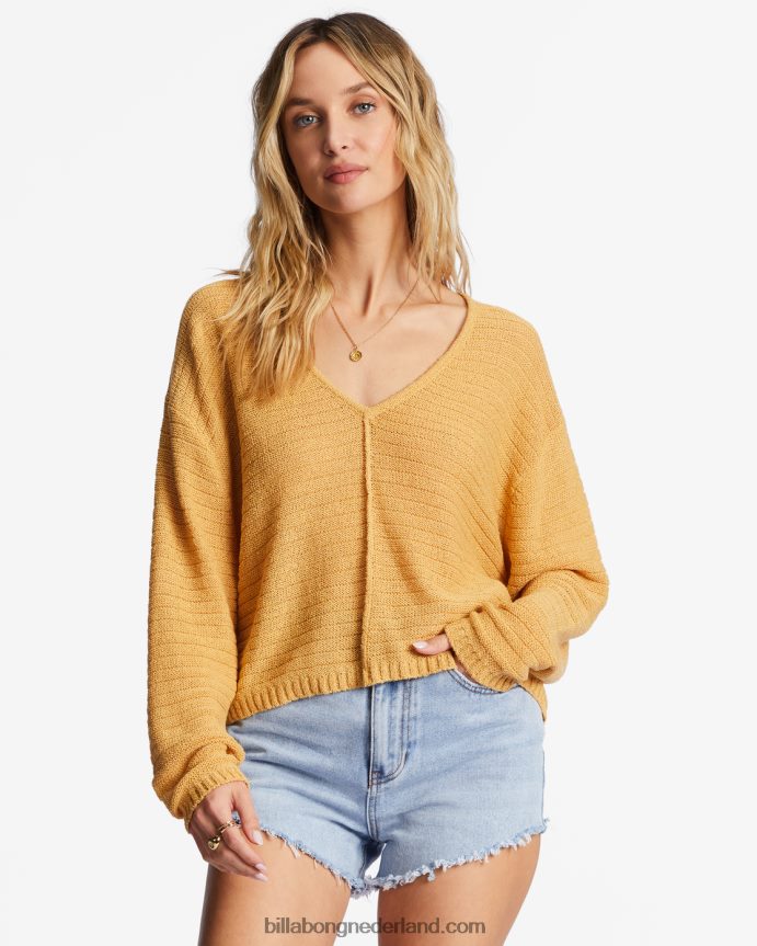 Billabong vrouwen elke dag pullovergouden Kust 4D20H2139