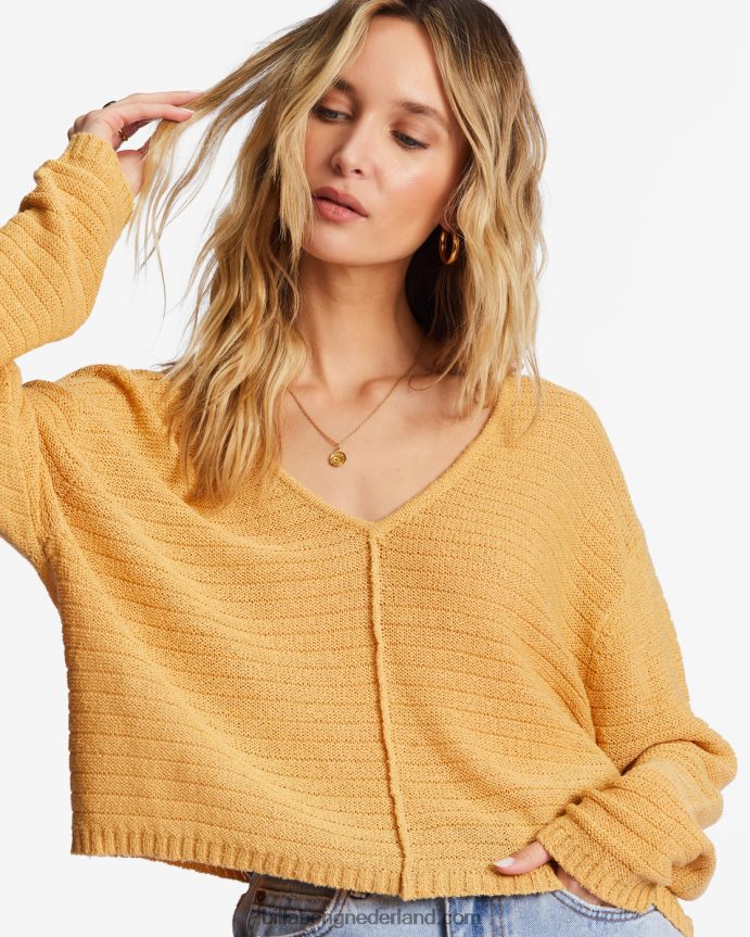 Billabong vrouwen elke dag pullovergouden Kust 4D20H2139