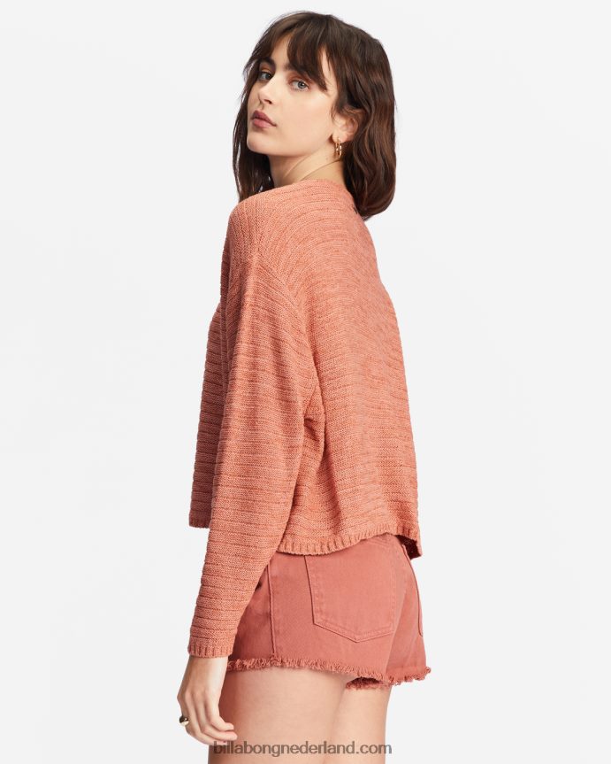 Billabong vrouwen elke dag pulloverzoete chocolade 4D20H2211