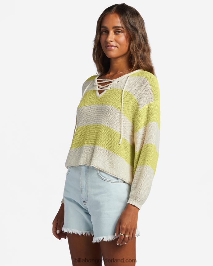 Billabong vrouwen zo lief truitjelichte limoen 4D20H1872