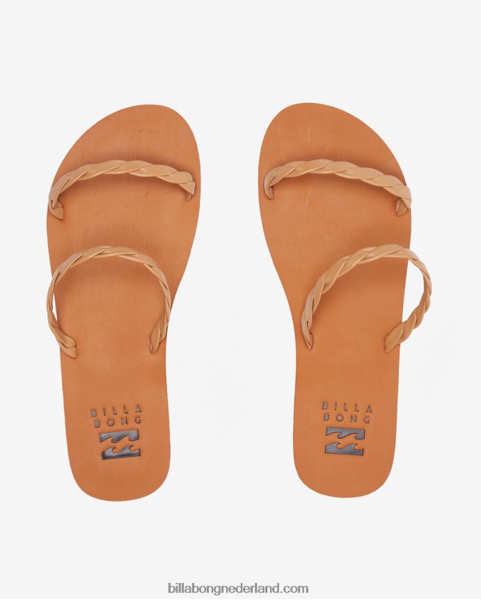 Billabong vrouwen athena slider sandalenwarm zand 4D20H2514