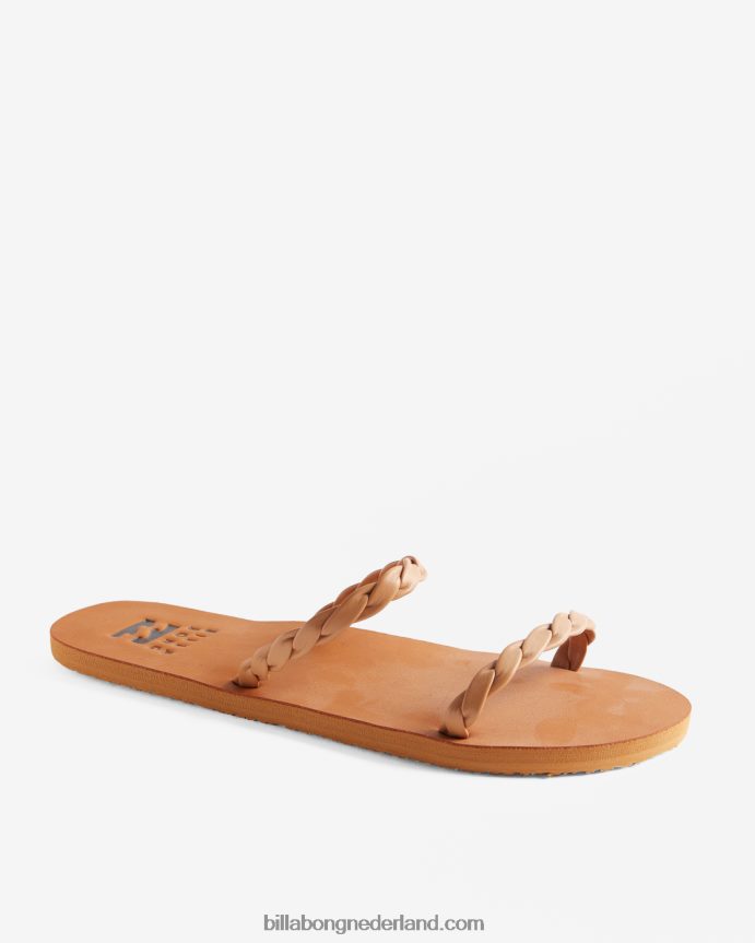 Billabong vrouwen athena slider sandalenwarm zand 4D20H2514