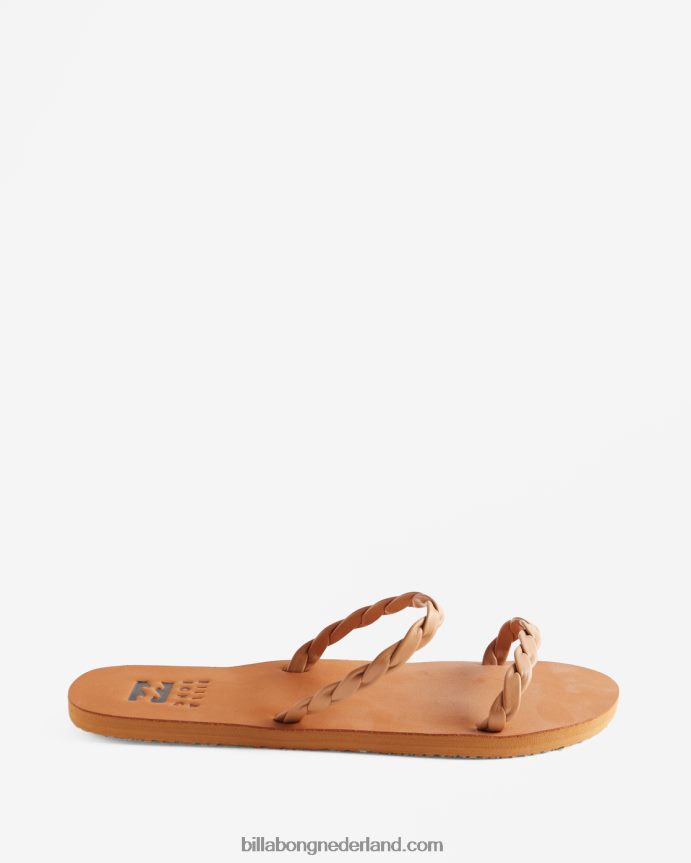 Billabong vrouwen athena slider sandalenwarm zand 4D20H2514