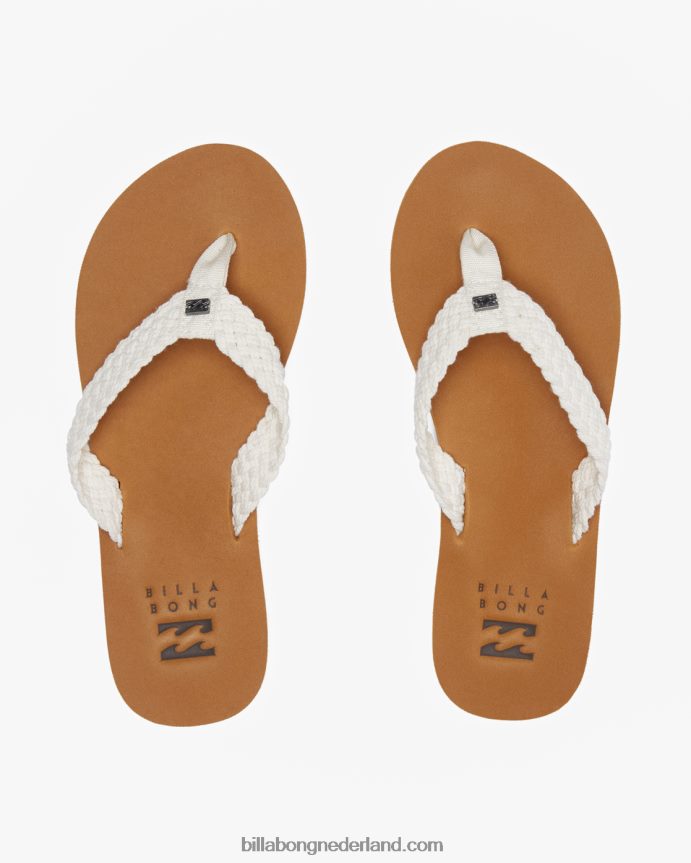 Billabong vrouwen baja sandalenwit 4D20H2499