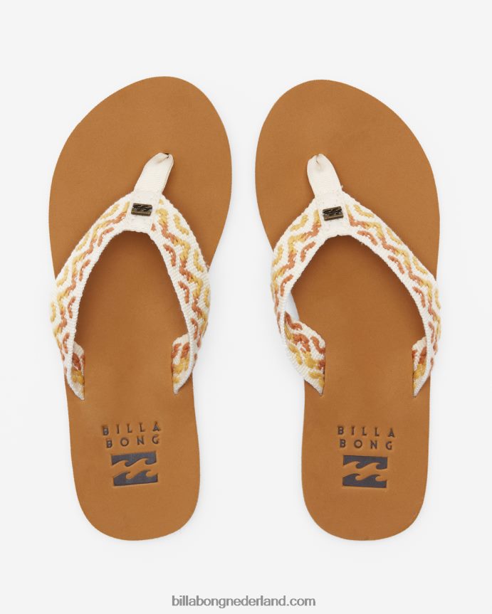 Billabong vrouwen baja sandalenzout kristal 4D20H2541