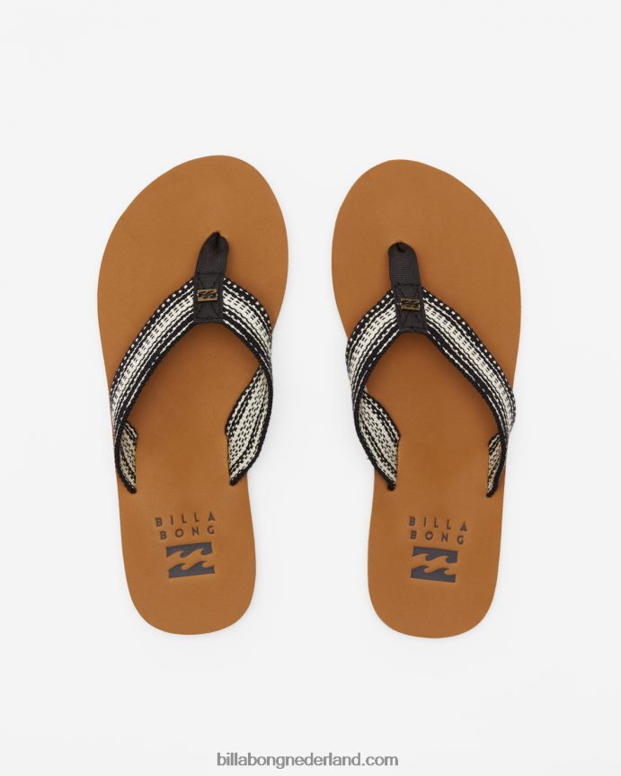 Billabong vrouwen baja sandalenzwart zand 4D20H2528