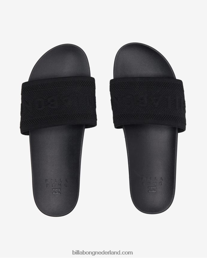 Billabong vrouwen cruz slider sandalenzwart 4D20H2530