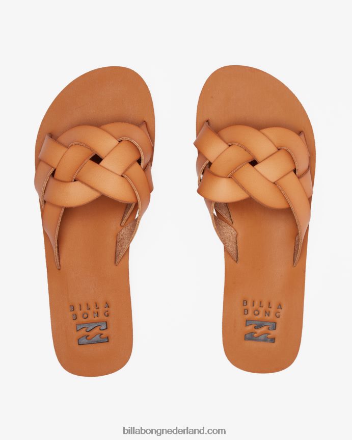 Billabong vrouwen lana slippersbruinen 4D20H2510