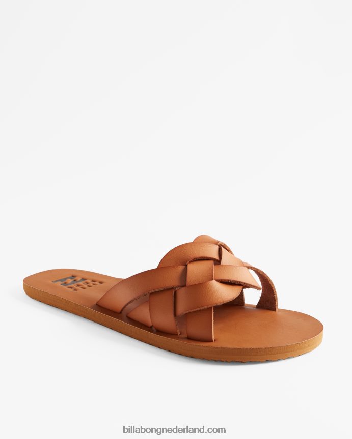 Billabong vrouwen lana slippersbruinen 4D20H2510
