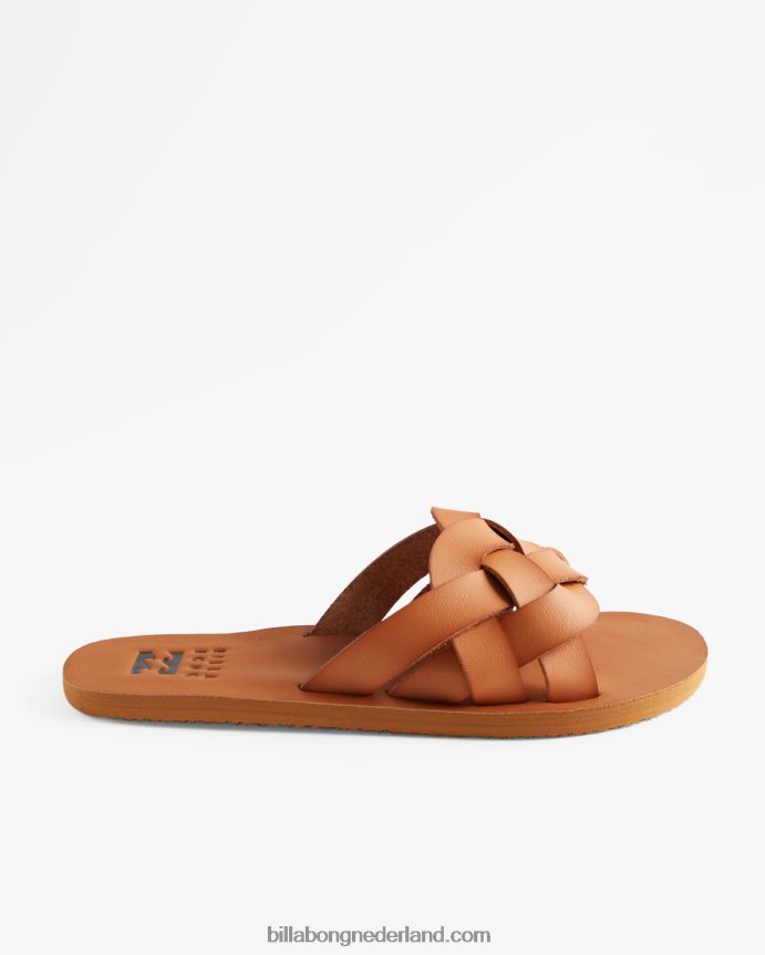 Billabong vrouwen lana slippersbruinen 4D20H2510