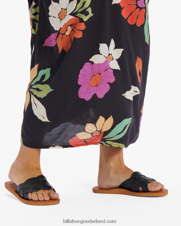 Billabong vrouwen lana slippersuit zwart 4D20H2512