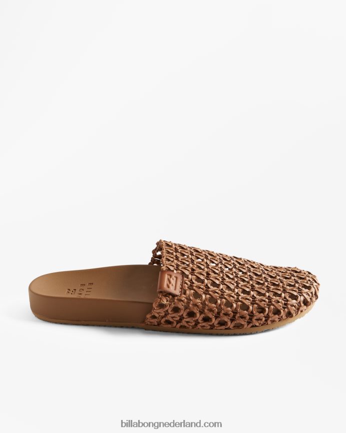 Billabong vrouwen maddie slider sandalenbruinen 4D20H2527
