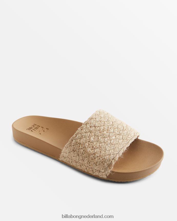 Billabong vrouwen sandalen aan het strandbruinen 4D20H2418