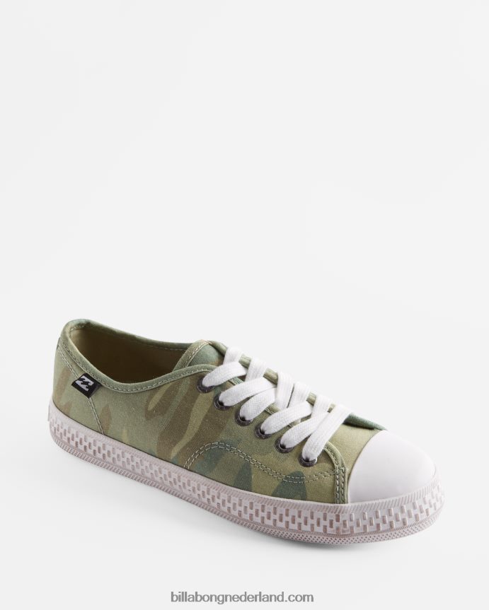Billabong vrouwen indie canvas schoenencamouflage 4D20H2503