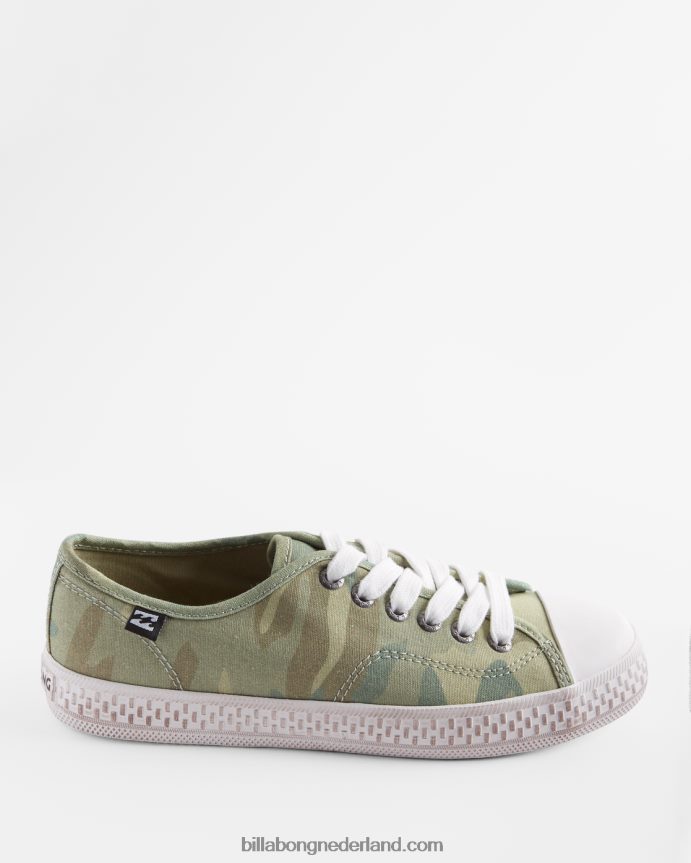 Billabong vrouwen indie canvas schoenencamouflage 4D20H2503