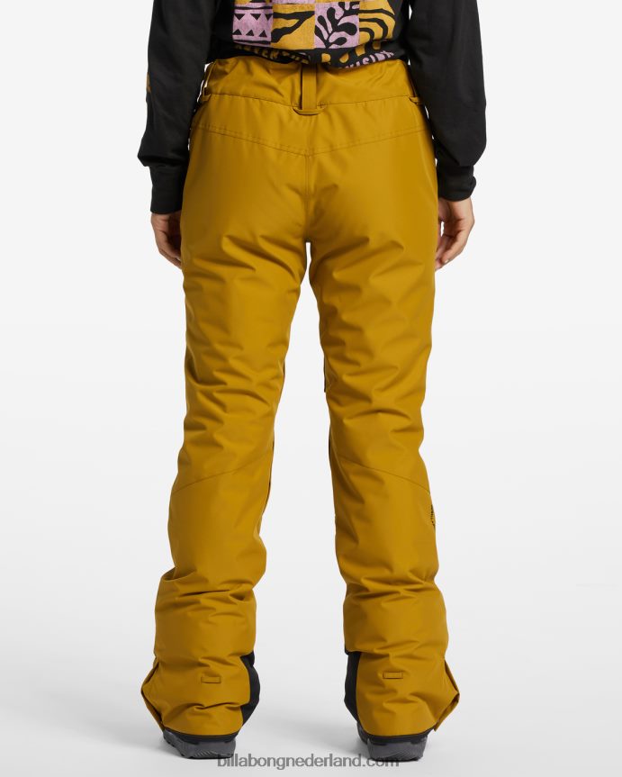 Billabong vrouwen a/div malla geïsoleerde sneeuwbroekvers mos 4D20H2551