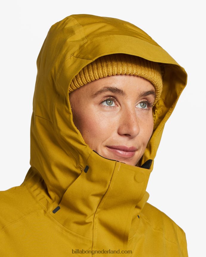 Billabong vrouwen a/div trooper stx 45k geïsoleerd sneeuwjackvers mos 4D20H2554