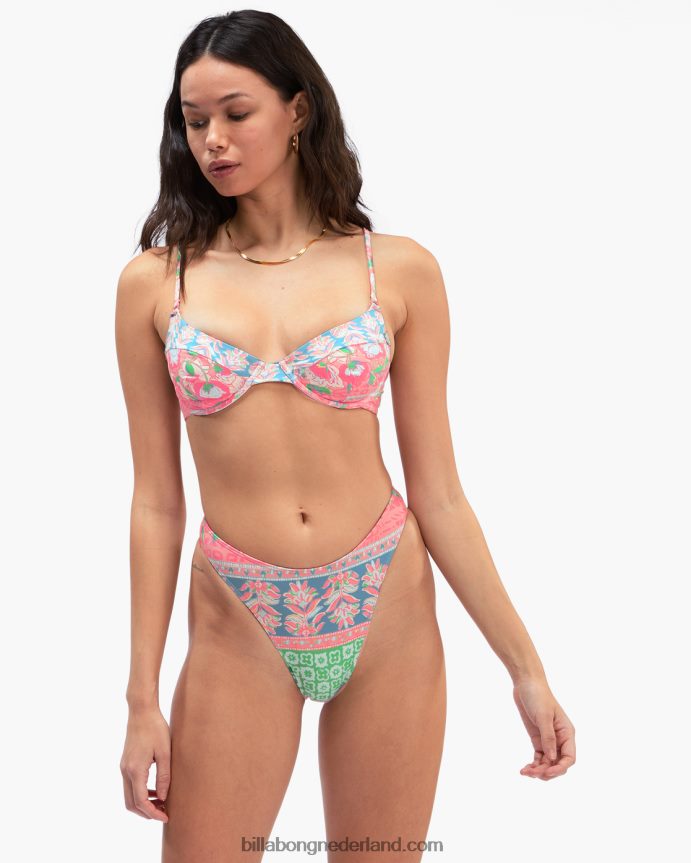 Billabong vrouwen Secret Paradise havana bikinibroekjemulti 4D20H1683