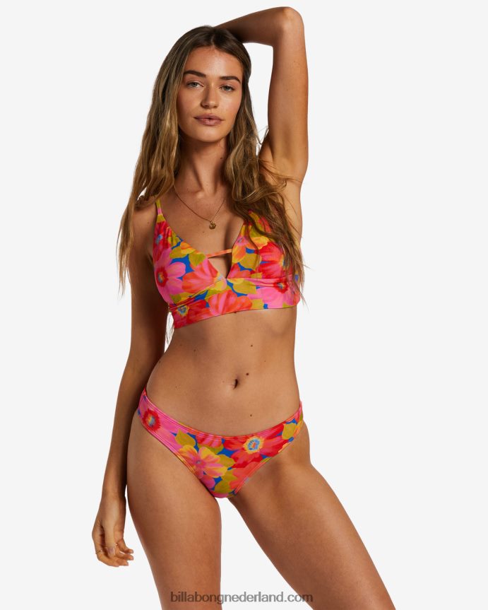 Billabong vrouwen Sunny Coast lowrider medium bikinibroekjemulti 4D20H1241