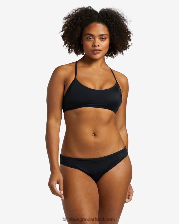 Billabong vrouwen a/div volledig bikinibroekjezwart 4D20H1284