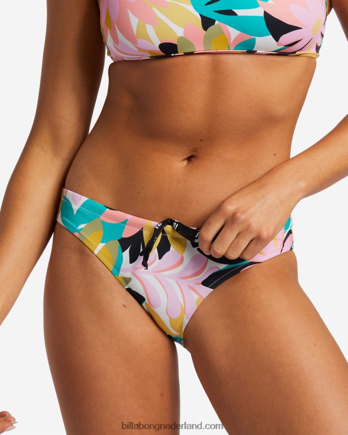 Billabong vrouwen a/div volledig bikinibroekjezwart multi 4D20H1269