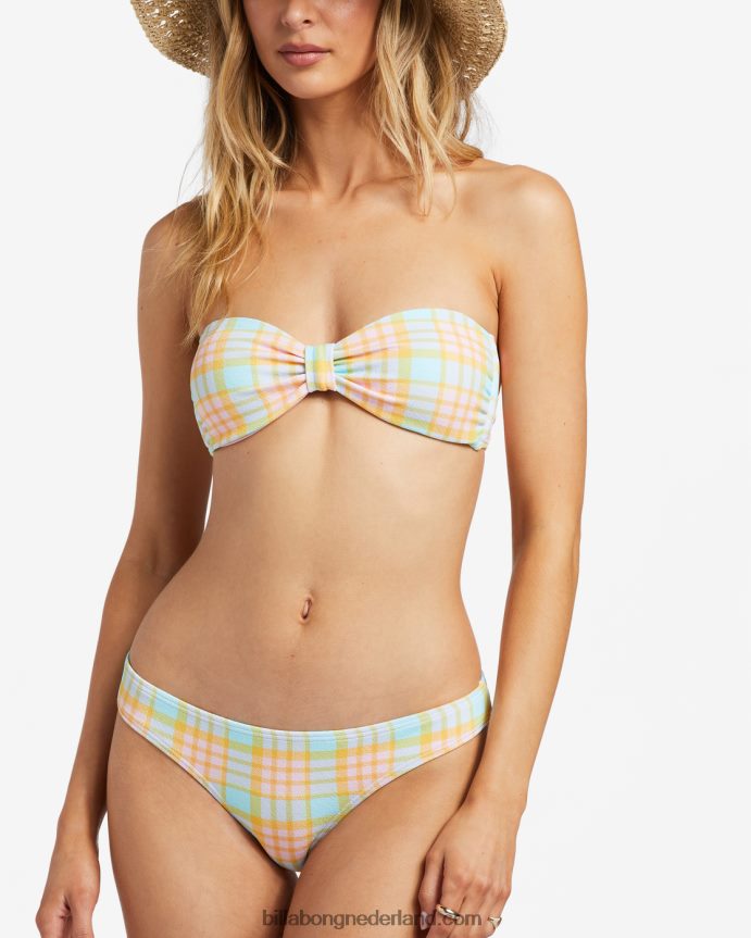 Billabong vrouwen check please cacao skimpy bikinibroekjemulti 4D20H1173