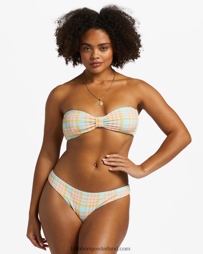 Billabong vrouwen check please cacao skimpy bikinibroekjemulti 4D20H1173