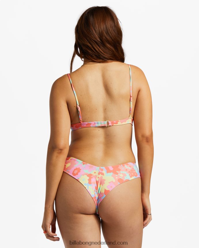 Billabong vrouwen coast is clear fiji schraal bikinibroekjemulti 4D20H1205