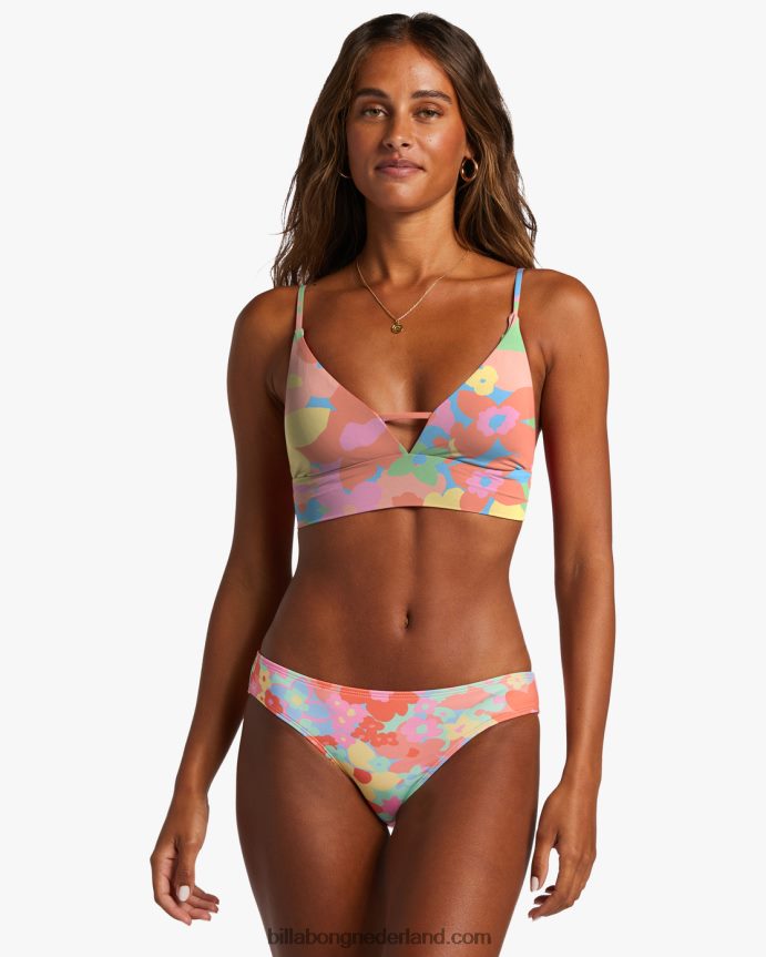 Billabong vrouwen coast is clear lowrider medium bikinibroekjemulti 4D20H1206
