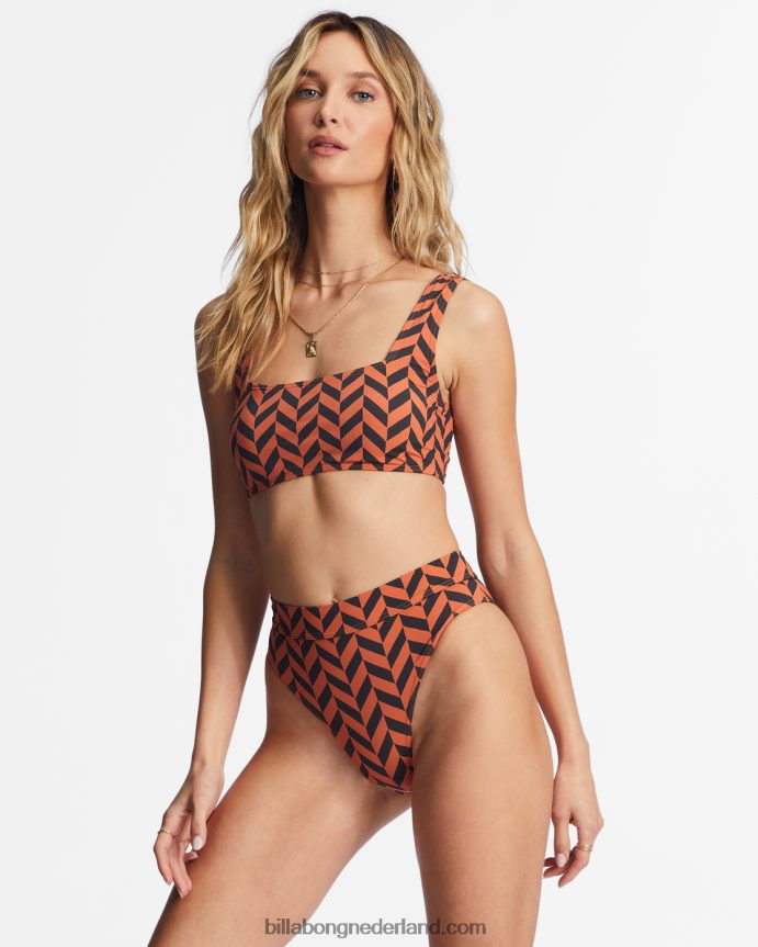 Billabong vrouwen cross step maui rider bikinibroekjesteen 4D20H1297