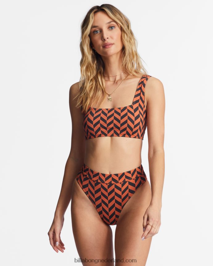 Billabong vrouwen cross step maui rider bikinibroekjesteen 4D20H1297
