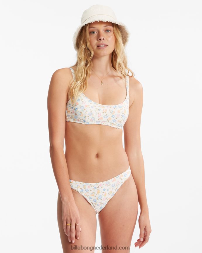 Billabong vrouwen ditsy dreamin tropic laag uitgesneden bikinibroekjemulti 4D20H1584