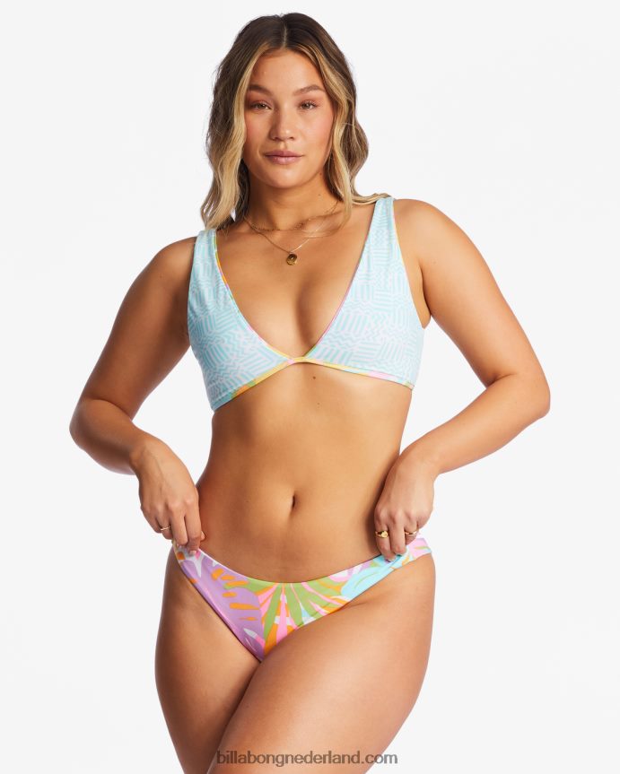 Billabong vrouwen dreamland omkeerbaar tanga bikinibroekjemulti 4D20H1423
