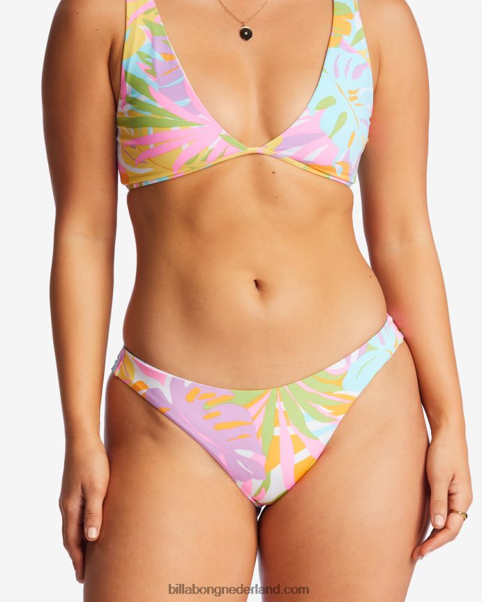 Billabong vrouwen dreamland omkeerbaar tanga bikinibroekjemulti 4D20H1423
